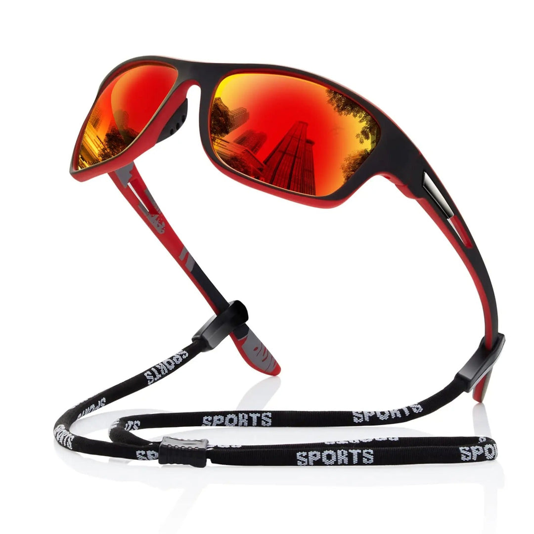 Heren Outdoor Zonnebril Polariserend Sportief Design 0