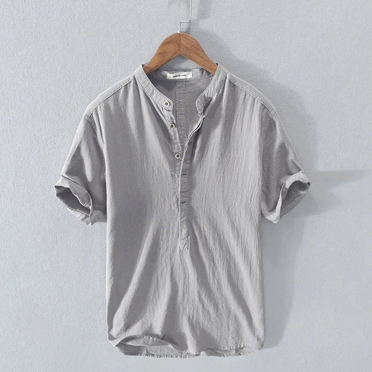 Heren Overhemd Malaga Casual Linnenmix 3