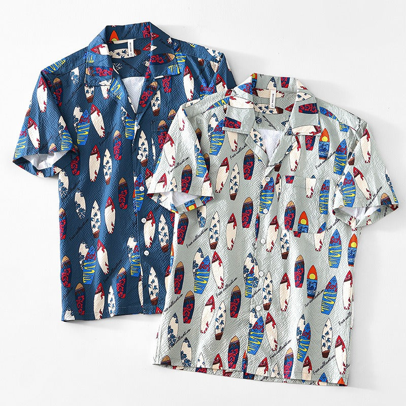 Heren Overhemd Zomerstijl Katoen en Linnenmix 3