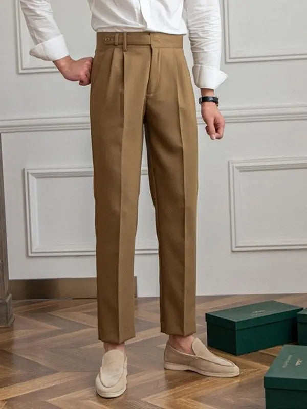 Heren Pantalon Klassieke Pasvorm Tijdloos Stijlvol 7
