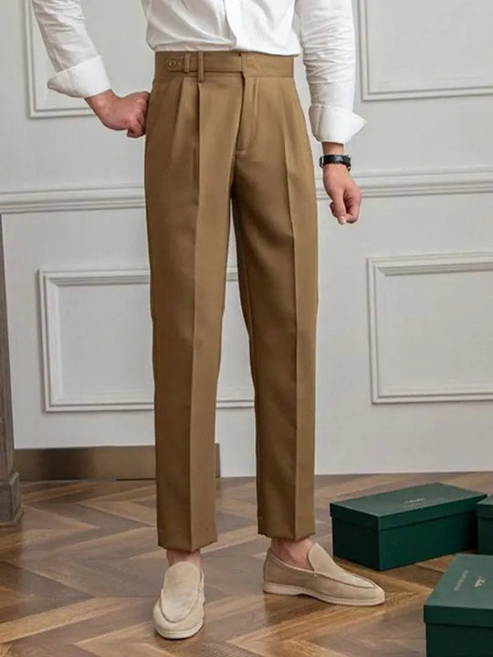 Heren Pantalon Klassieke Pasvorm Tijdloos Stijlvol 7
