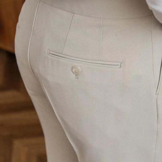 Heren Pantalon Klassieke Pasvorm Tijdloos Stijlvol 8