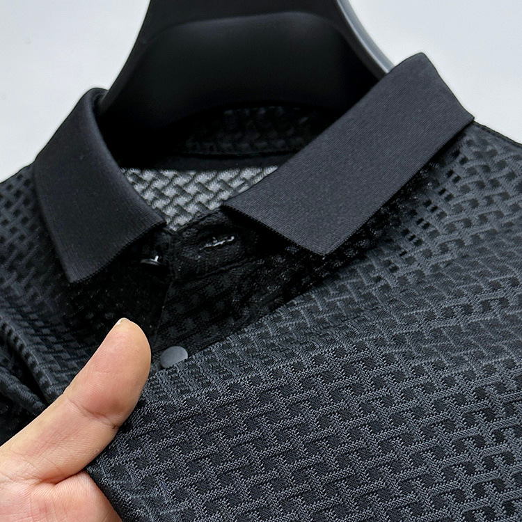 Heren Polo Premium Stijl Zijde 1