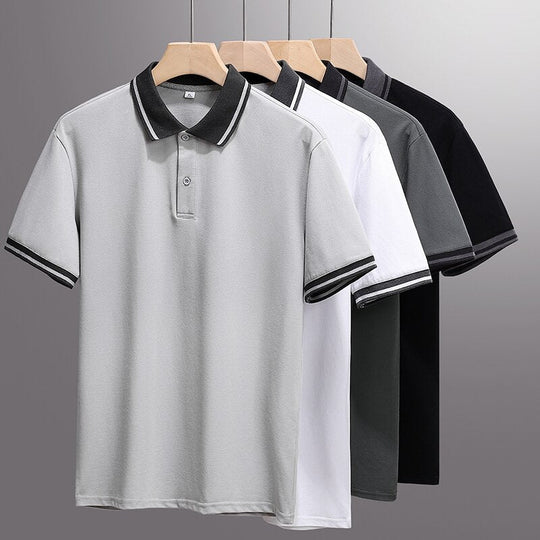 Heren Poloshirt Ademend Stijlvol Golfmateriaal 4