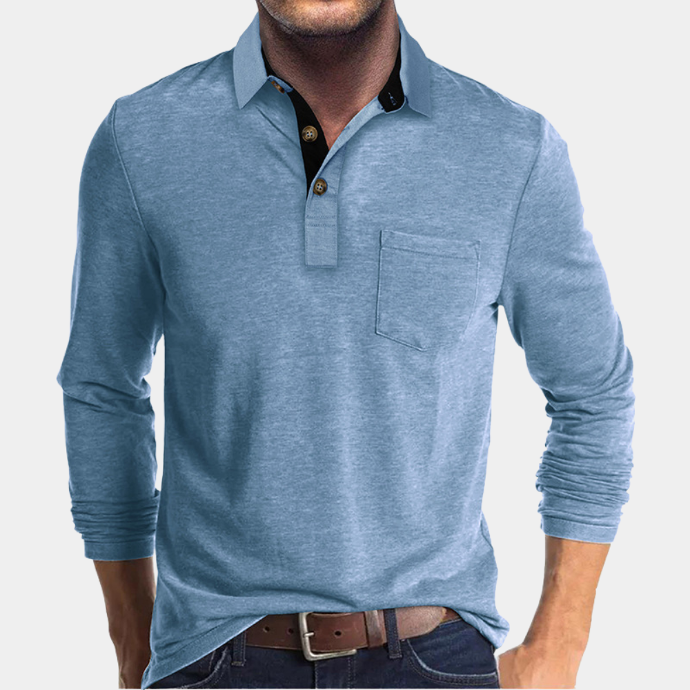 Heren Poloshirt Trendy Casual Stijl 0