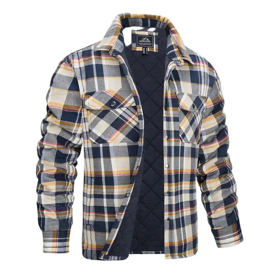 Heren Ruitvormige Langarmige Blazer 0