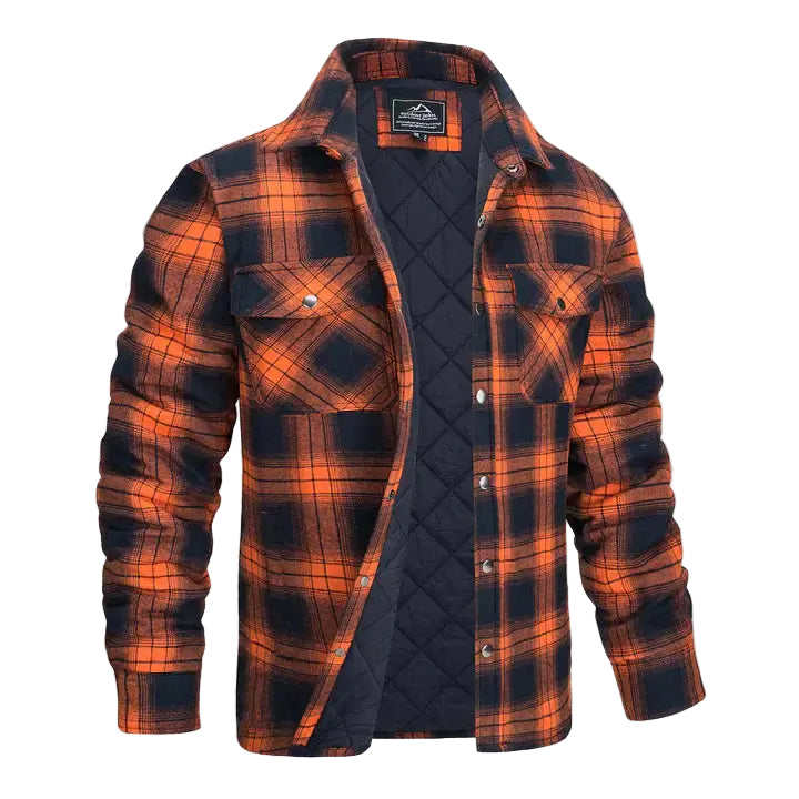Heren Ruitvormige Langarmige Blazer 10