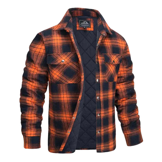 Heren Ruitvormige Langarmige Blazer 10