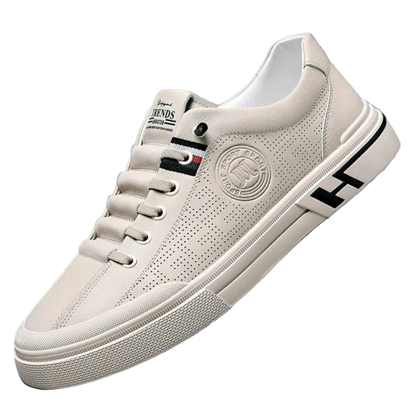 Heren Schoenen Casual Luxe Leer met Dempingstechniek 0