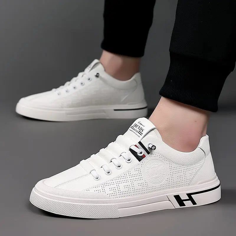 Heren Schoenen Casual Luxe Leer met Dempingstechniek 5