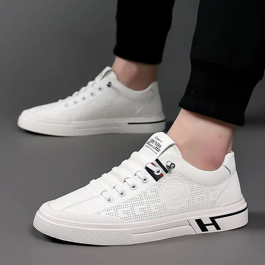 Heren Schoenen Casual Luxe Leer met Dempingstechniek 5