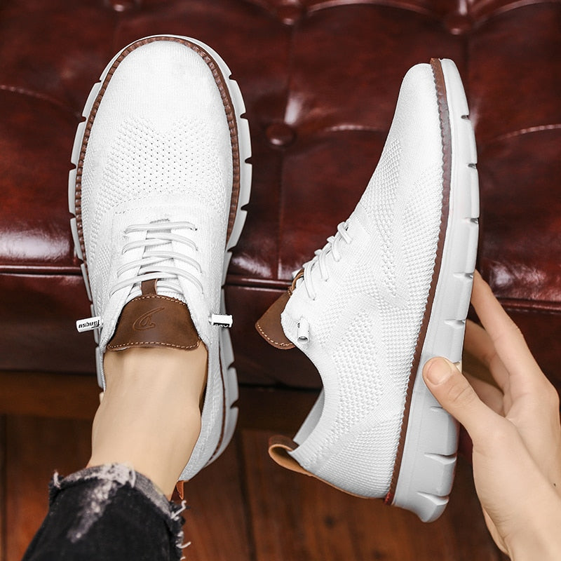 Heren Sneakers Casual Flyknit Ademend Materiaal 2