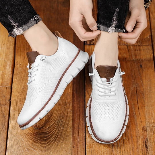 Heren Sneakers Casual Flyknit Ademend Materiaal 4