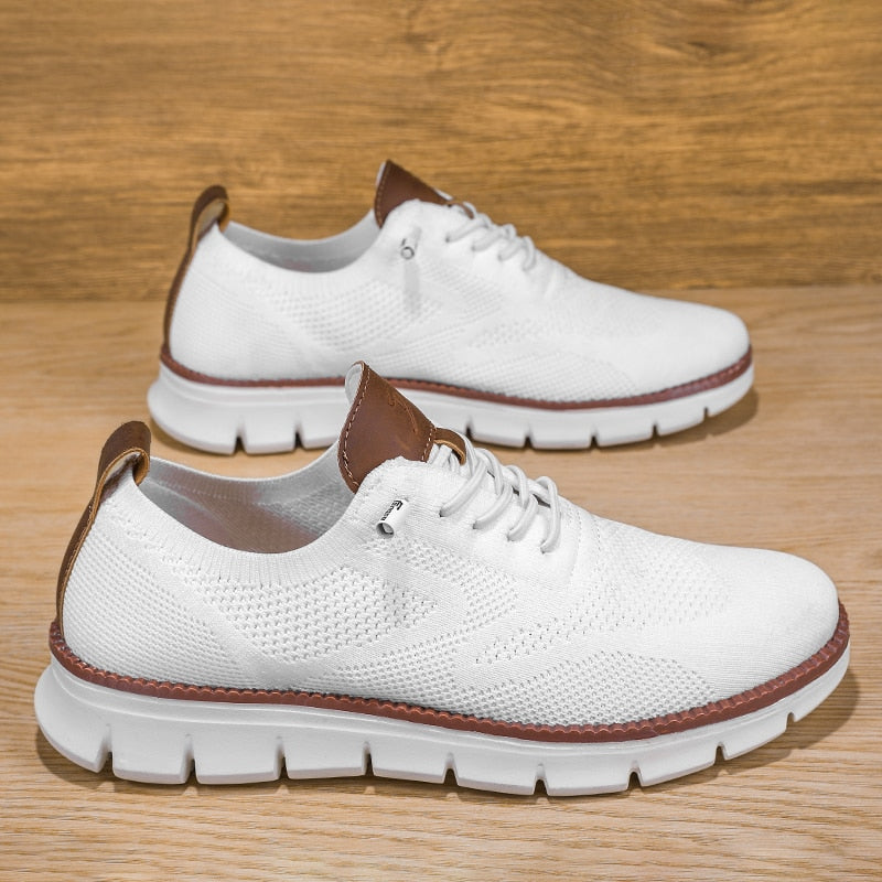 Heren Sneakers Casual Flyknit Ademend Materiaal 5