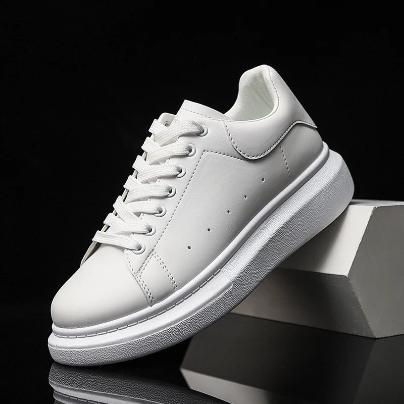 Heren Sneakers Stijlvol Leer Ademend 2