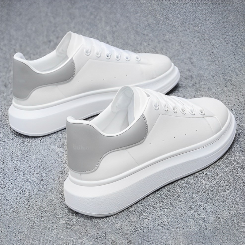 Heren Sneakers Stijlvol Leer Ademend 5