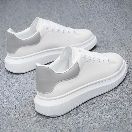 Heren Sneakers Stijlvol Leer Ademend 5