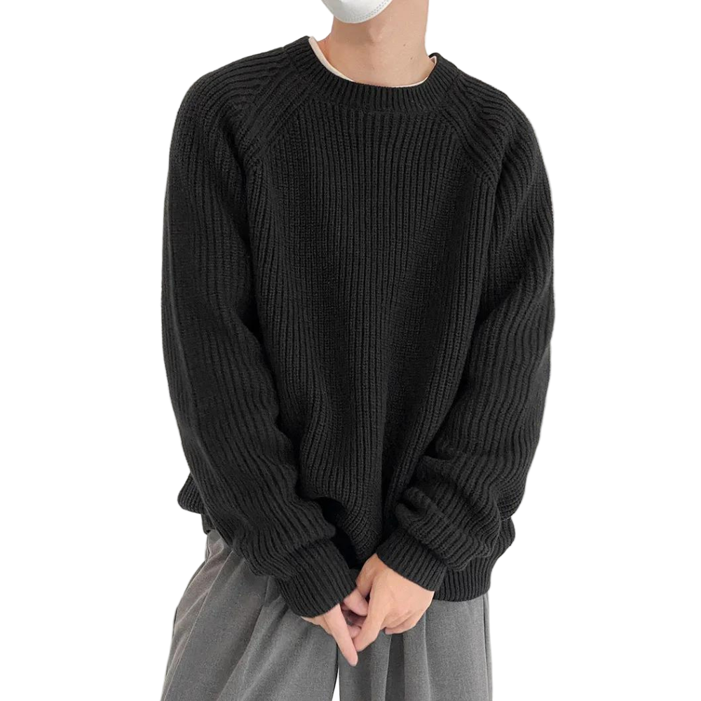 Heren Sweater Gebreid Casual Met Lange Mouwen 0