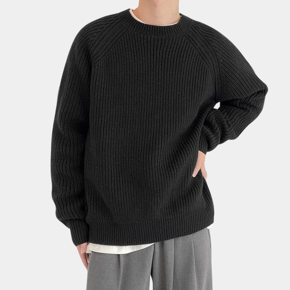 Heren Sweater Gebreid Casual Met Lange Mouwen 1