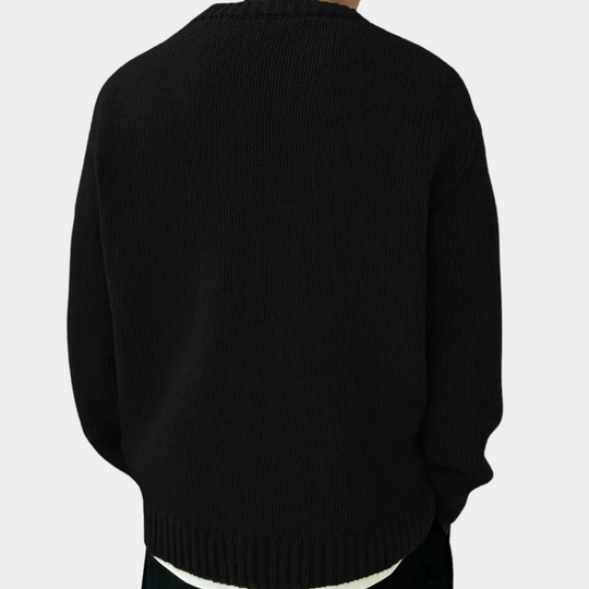 Heren Sweater Gebreid Casual Met Lange Mouwen 2