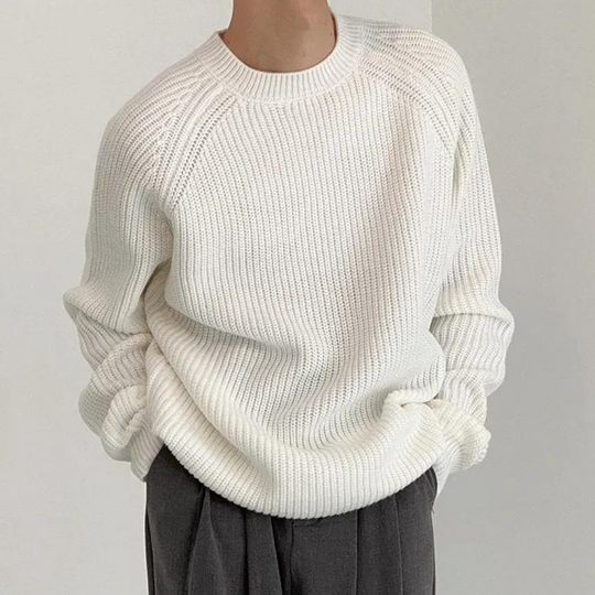 Heren Sweater Gebreid Casual Met Lange Mouwen 4
