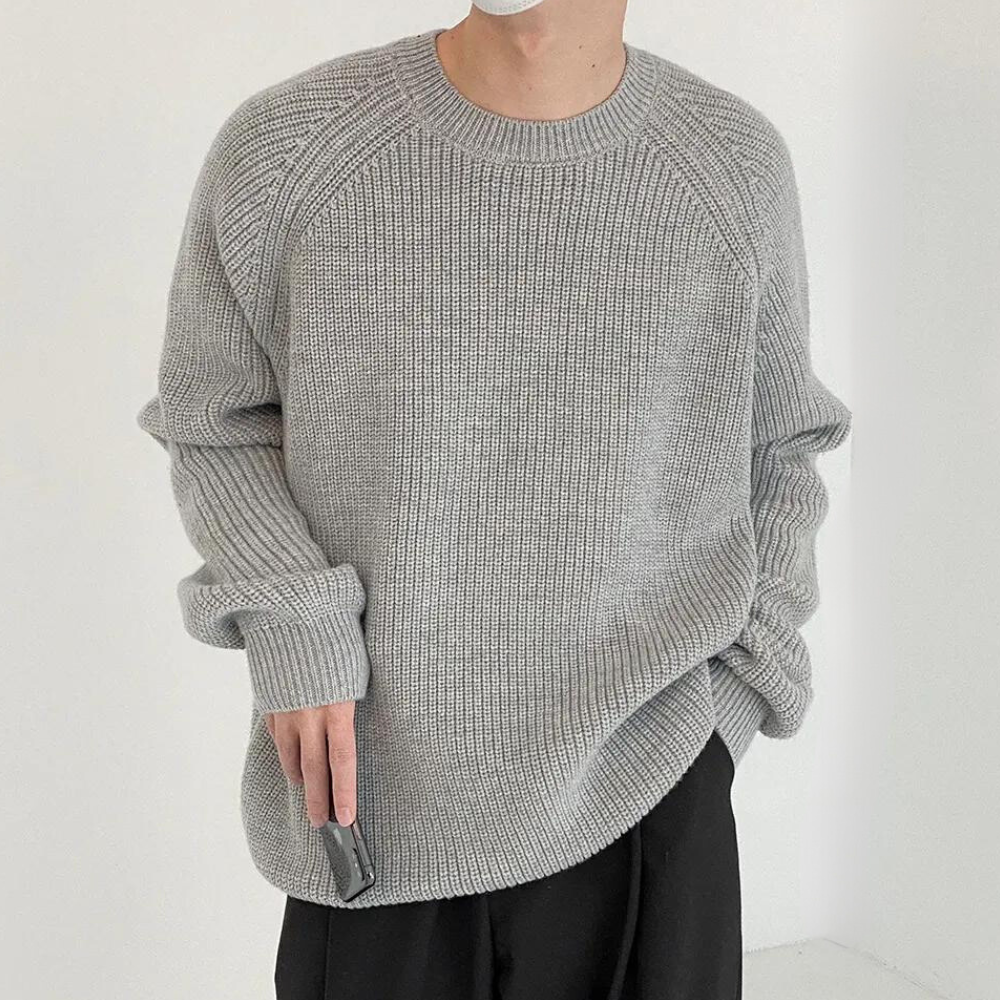 Heren Sweater Gebreid Casual Met Lange Mouwen 5