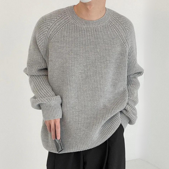 Heren Sweater Gebreid Casual Met Lange Mouwen 5