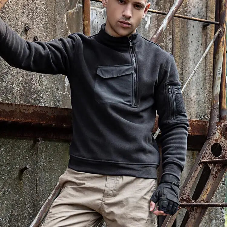 Heren Tactical Jacket Met Flexibele Pasvorm 8