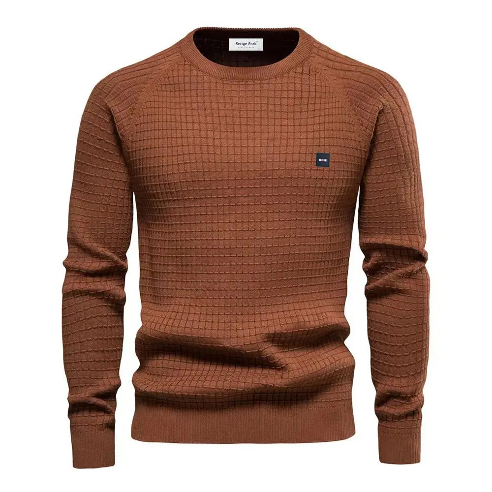Heren Trui Comfortabel Minimalistisch Design 4