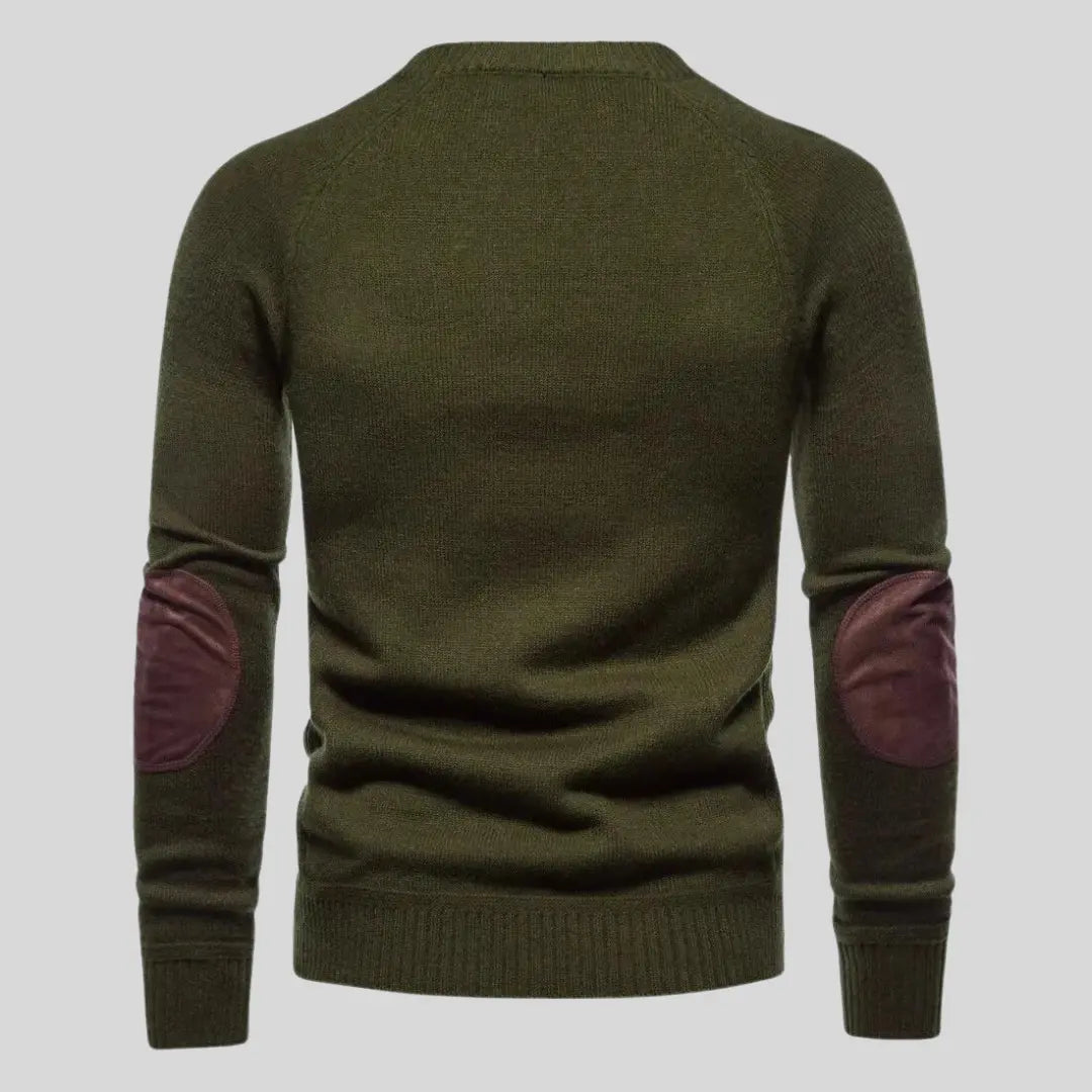 Heren Trui van Lyocell met Minimalistisch Design 3