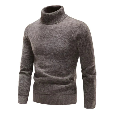 Heren Turtleneck Trui Merino Wol Klassiek Comfortabel 5