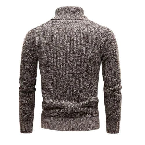 Heren Turtleneck Trui Merino Wol Klassiek Comfortabel 6