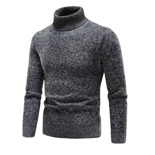Heren Turtleneck Trui Merino Wol Klassiek Comfortabel 7
