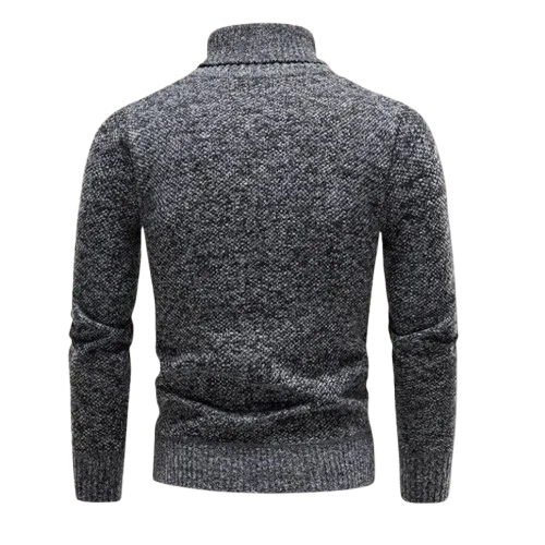 Heren Turtleneck Trui Merino Wol Klassiek Comfortabel 8