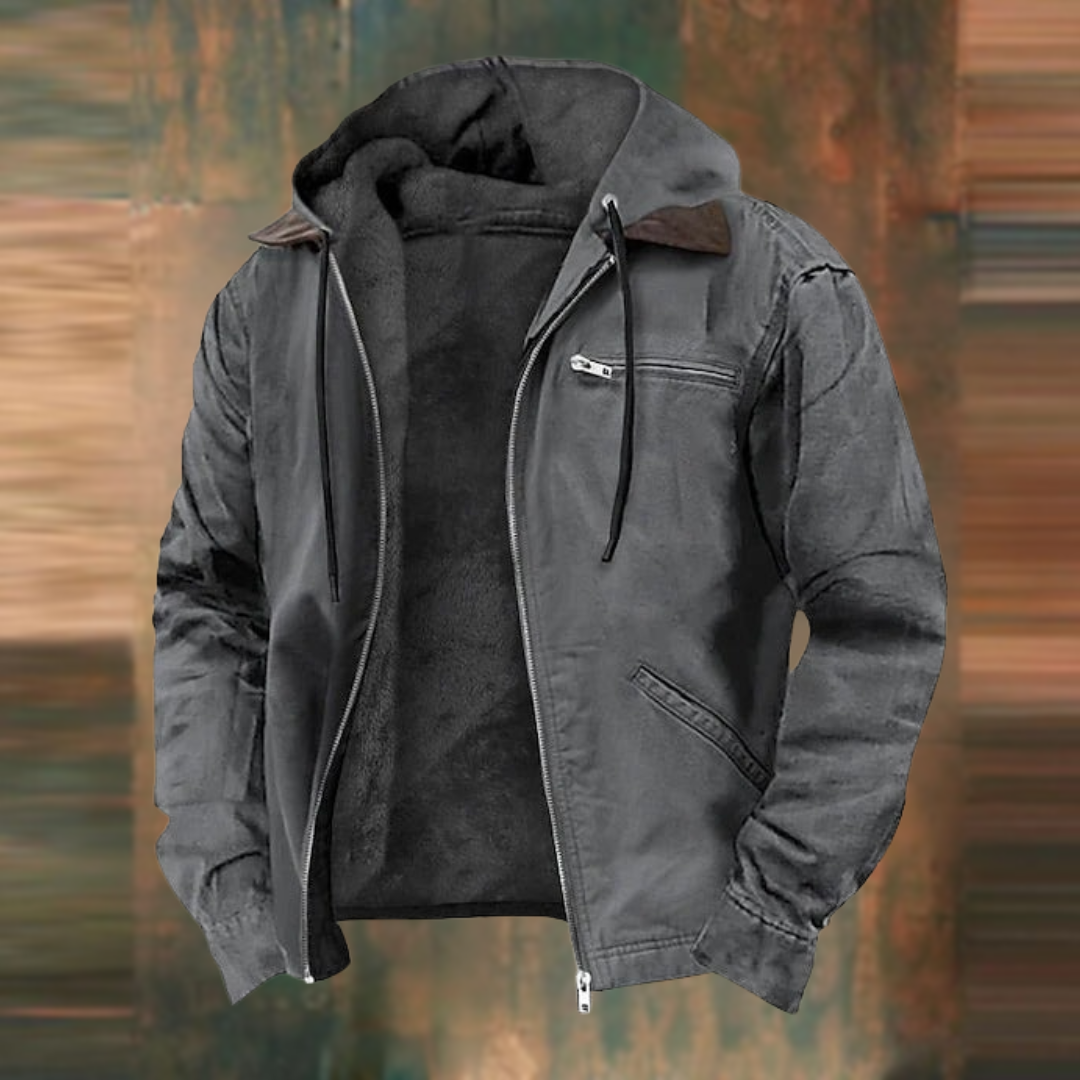 Heren Winterjacke Met Capuchon Moderne Stijl 6