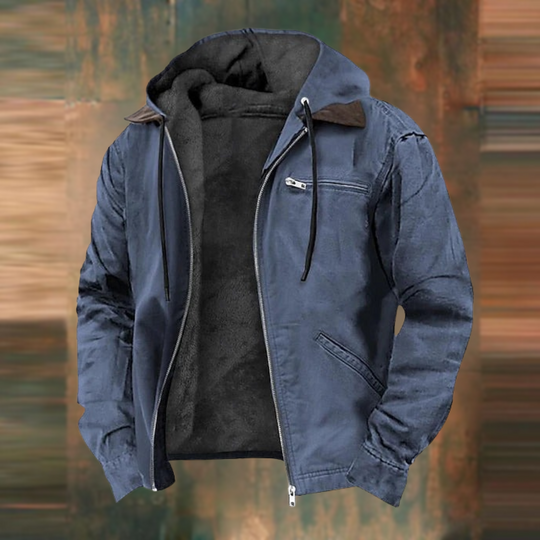 Heren Winterjacke Met Capuchon Moderne Stijl 8