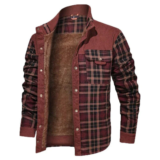 Heren Winterjacke Met Fleece Voering 0
