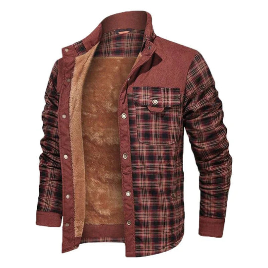 Heren Winterjacke Met Fleece Voering 1
