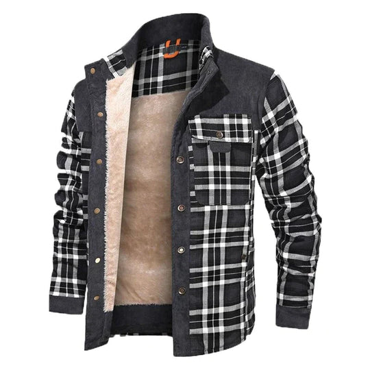 Heren Winterjacke Met Fleece Voering 2