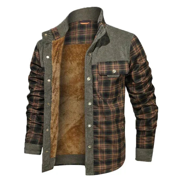 Heren Winterjacke Met Fleece Voering 4