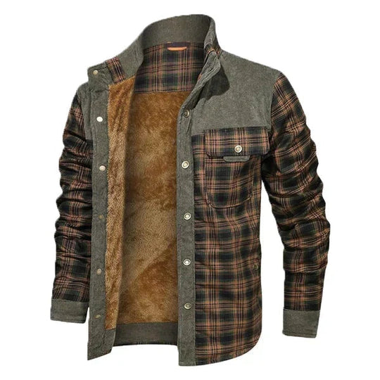 Heren Winterjacke Met Fleece Voering 4