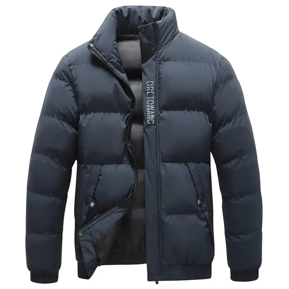 Heren Winterjacke met Kragen voor Avontuurlijke Buitenactiviteiten 0