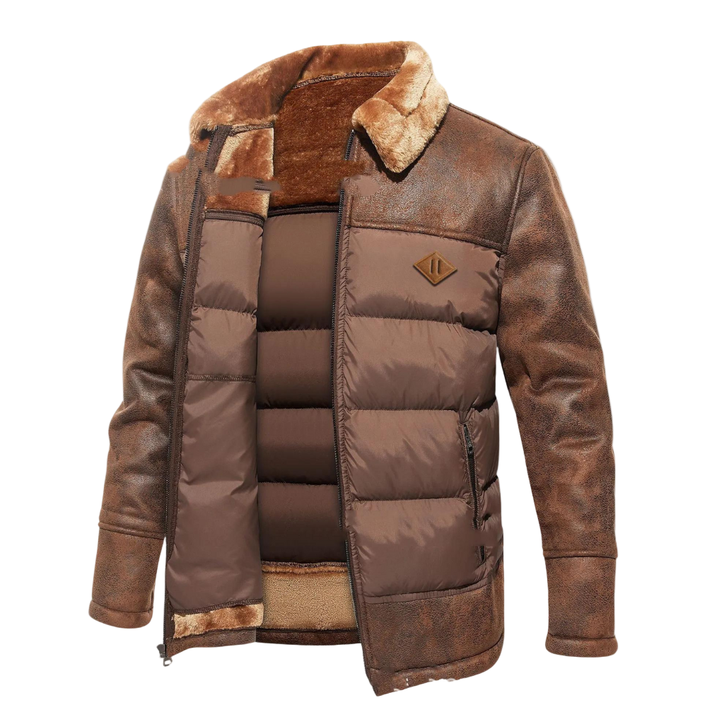 Heren Winterjas Comfortabel en Stijlvol 0
