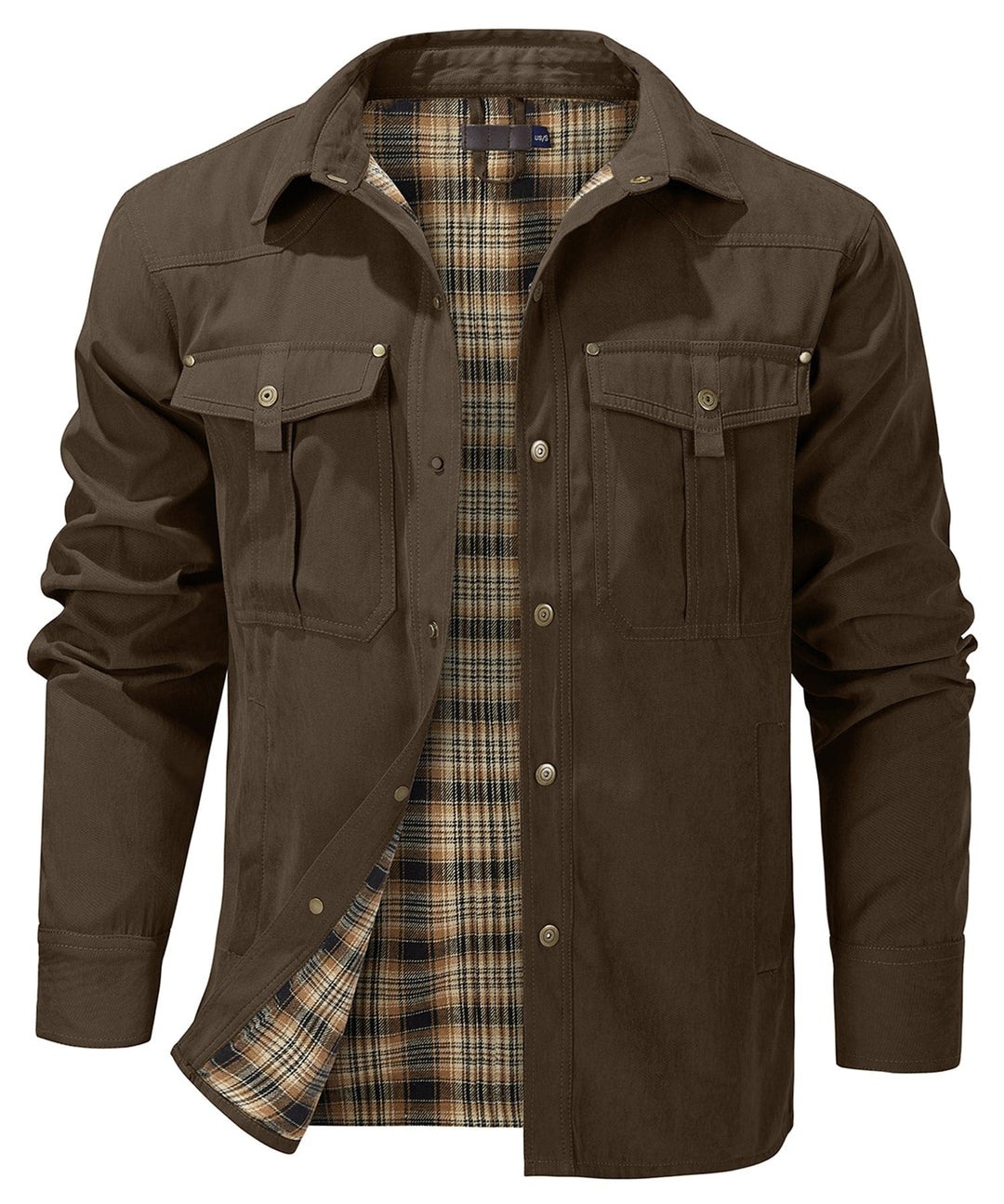 Heren Winterjas Isolerend Polyester Voor Outdoor Gebruik 4