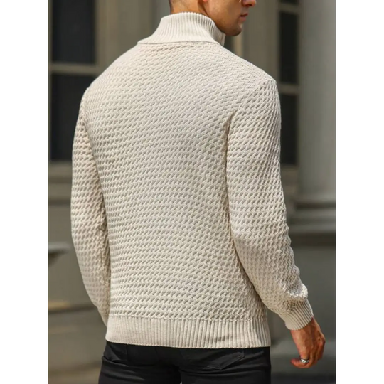 Heren Zip Up Trui Modern Stijl 6