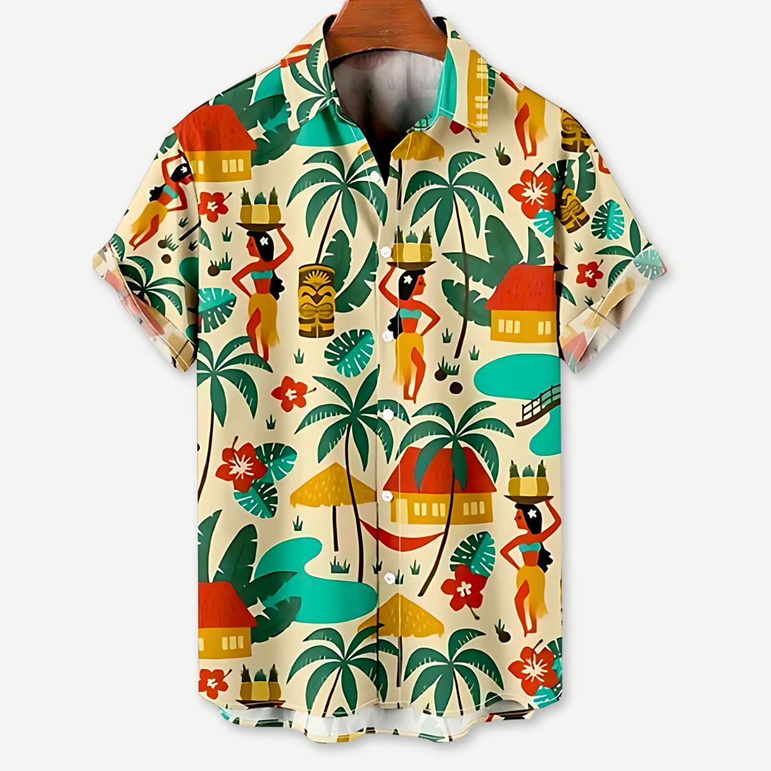 Heren Zomer Shirt Luchtig en Comfortabel 0