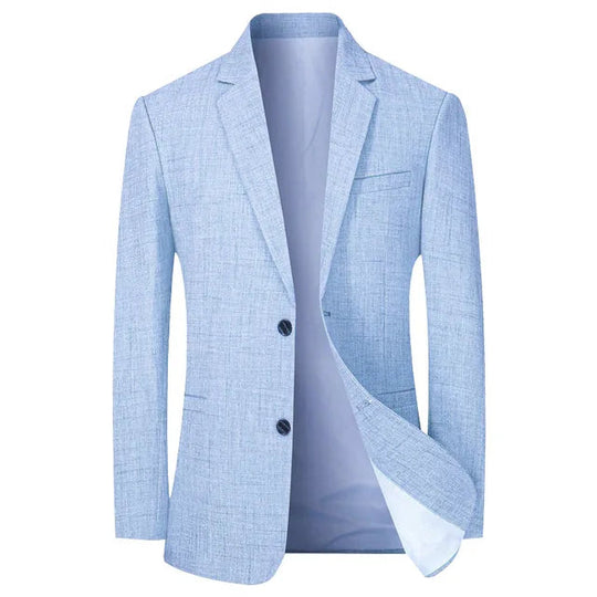 Herenblazer Vintage Stijl Polyester 0