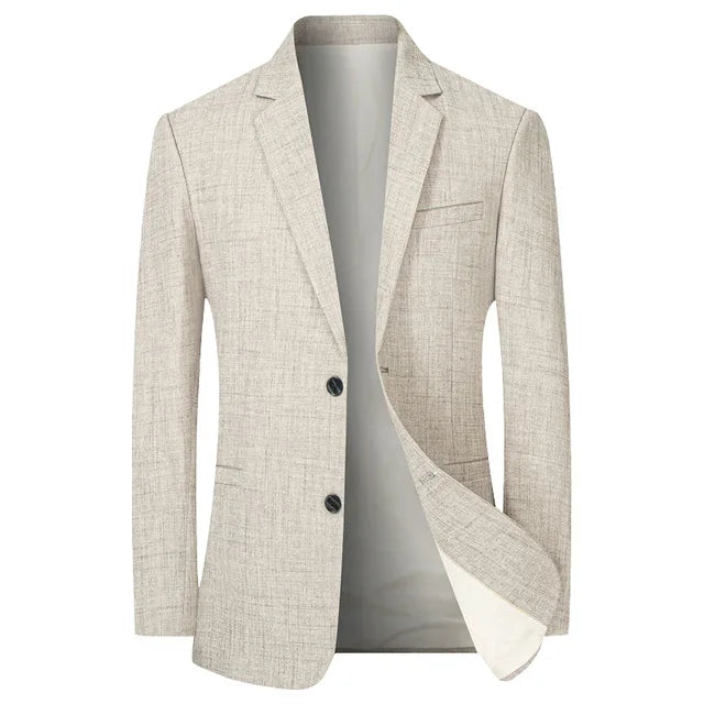 Herenblazer Vintage Stijl Polyester 1