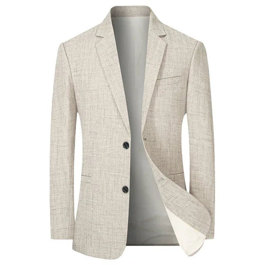 Herenblazer Vintage Stijl Polyester 1