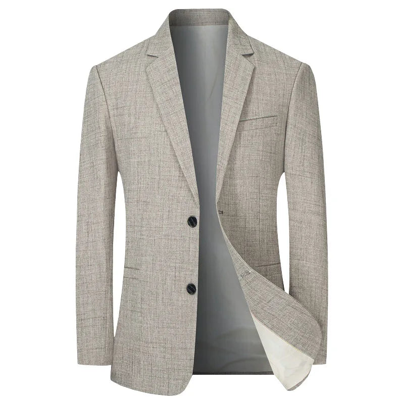 Herenblazer Vintage Stijl Polyester 5